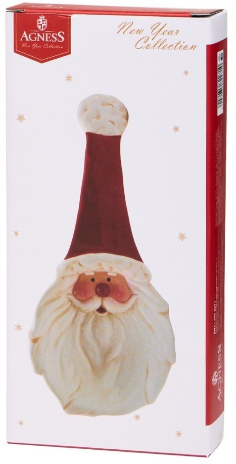 Подставка под ложку agness “с новым годом!" 23,5*10,5*3,1 см (358-2271)