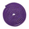 Скакалка для художественной гимнастики RGJ-403, 3 м, фиолетовый/золотой, с люрексом (843974)