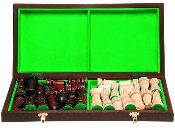 Шахматы "Большой Замок" малые (Польша, дерево, 50х25х7 см), Madon (31134)