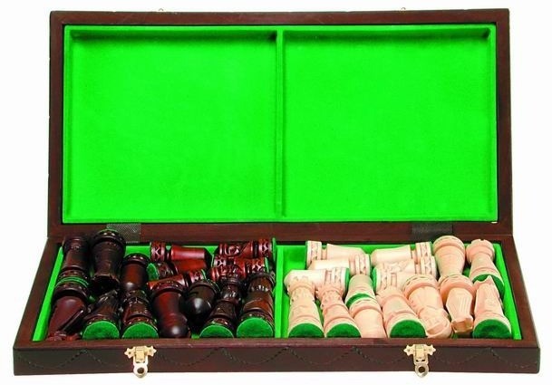 Шахматы "Большой Замок" малые (Польша, дерево, 50х25х7 см), Madon (31134)