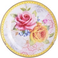 Кофейный сервиз&quot;Розы&quot;12пр,90мл,костяной фарфор LR(х16) &quot; (25787)