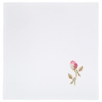 Комплект салфеток из 6 шт. &quot;роза&quot; 40*40 см. вышивка , х/б-100% SANTALINO (850-517)
