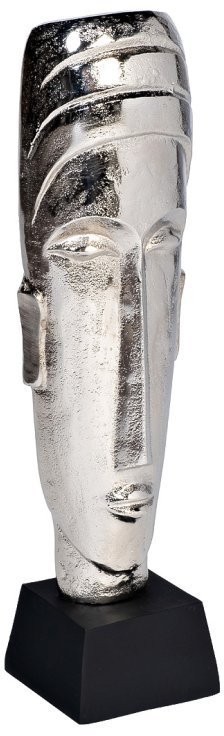 Декор настольный "Маска" цвет серебро 10*8*37см (TT-00006902)