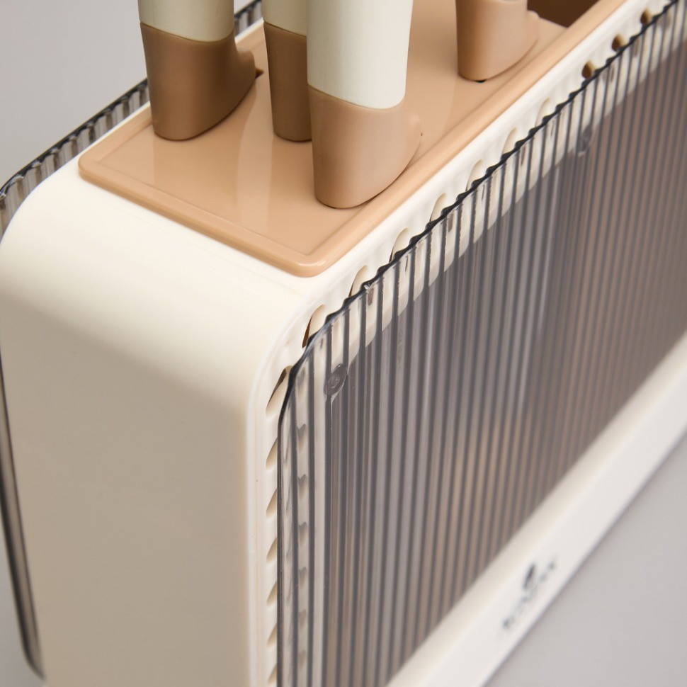 Набор ножей agness  на пластиковой подставке, 6 предметов (911-780)