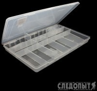 Коробка Следопыт Luno-28  для рыболовных приманок 355х220х50 мм PF-FB-28Y (84254)
