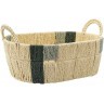 Корзина плетеная овальная bodhran sage из коллекции ethnic, размер l (77234)