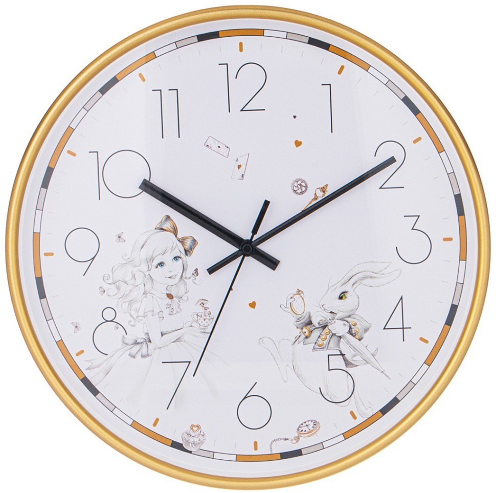 Часы настенные "wonderland" 30,5 см Lefard (221-351)