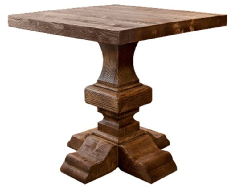 Стол Париж PARIS-SQUARE-80*80, Дерево, natural oak, ROOMERS FURNITURE