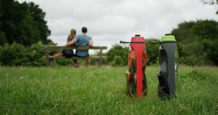 Экобутылка с фильтром black+blum, eau good duo,700 мл,  голубая (62877)