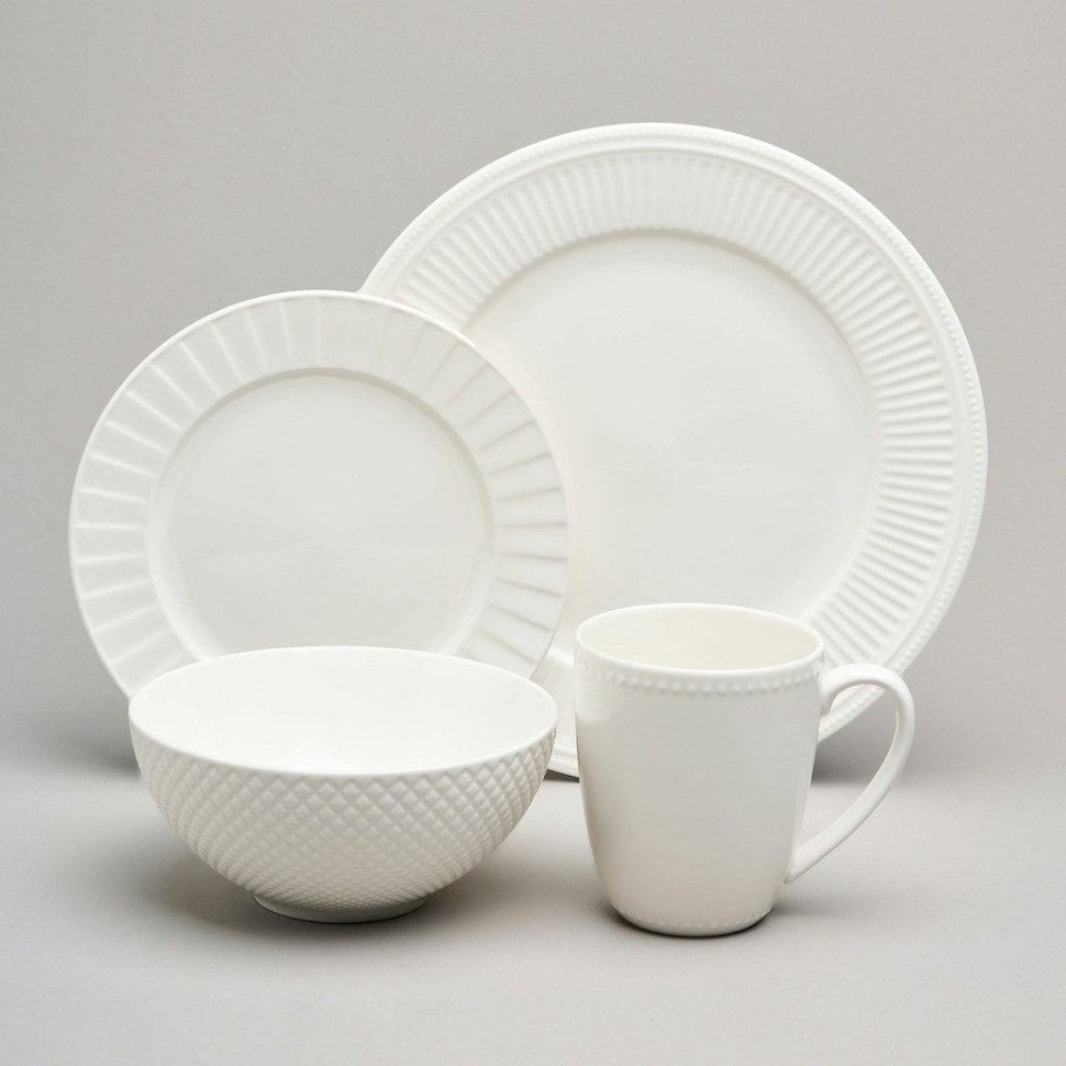 Набор посуды обеденный lefard "composition" на 4 пер. 16 пр. (425-279)