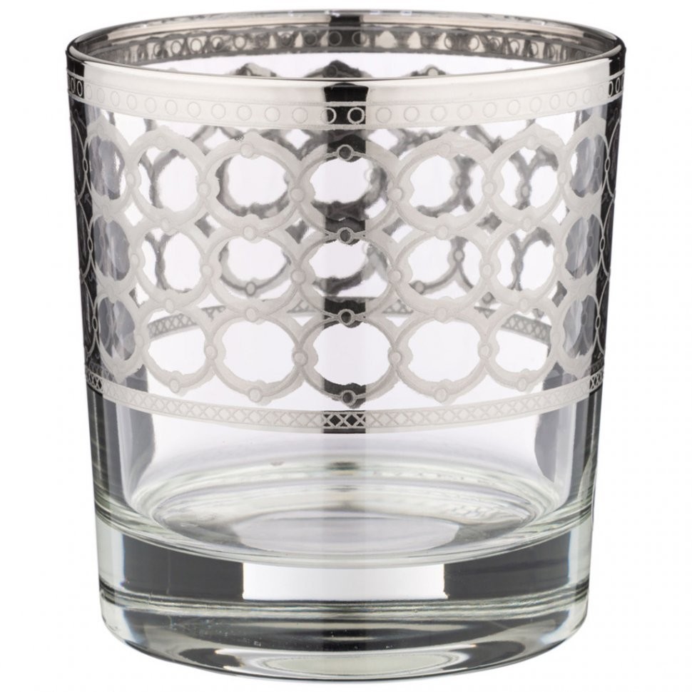 Набор бокалов для виски/воды из 6 штук 360мл "athene platino" ART DECOR (326-093)