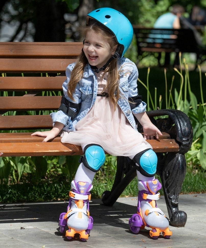 БЕЗ УПАКОВКИ Ролики раздвижные Fortuna Red, пластиковая рама (2101692)