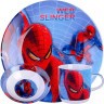 Детский набор посуды Человек Паук LORAINE (60408)