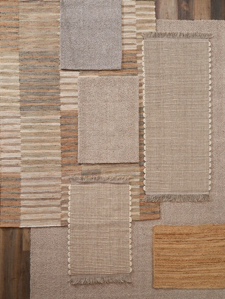 Ковер из шерсти salem бежевого цвета из коллекции ethnic, 60x90 см (79876)