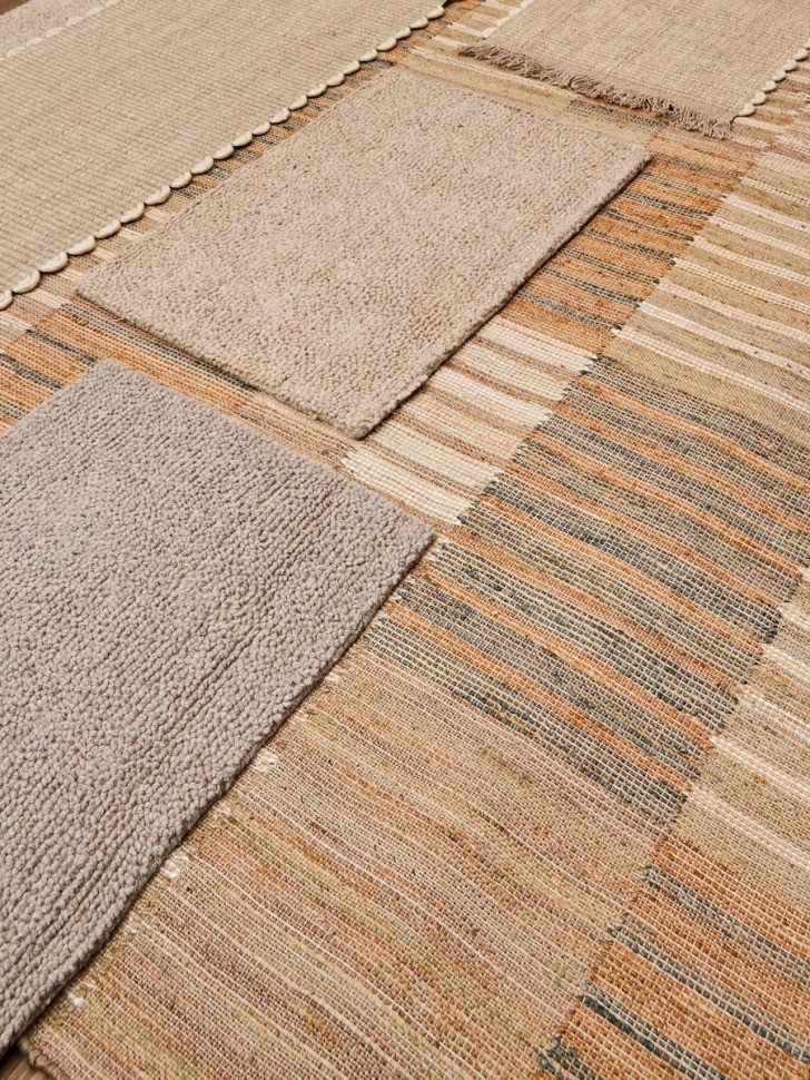 Ковер из шерсти salem бежевого цвета из коллекции ethnic, 60x90 см (79876)