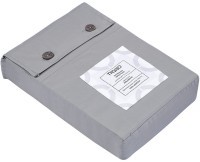 Простыня на резинке из премиального сатина оливкового цвета из коллекции essential, 200х200х30 см (79848)