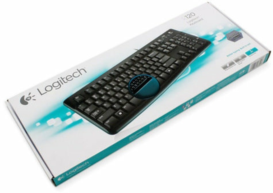 Клавиатура проводная USB Logitech K120 920-002522 (67049)