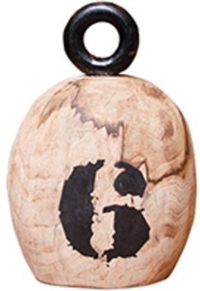 Декор гиря FO-1540C, MANGO WOOD AND IRON, Natural mango, ROOMERS FURNITURE