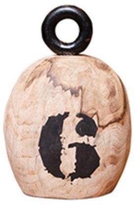 Декор гиря FO-1540C, MANGO WOOD AND IRON, Natural mango, ROOMERS FURNITURE