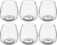 Набор стаканов для виски из 6 шт. &quot;ализэ&quot; 400 мл.высота=9,5 см. Crystalite Bohemia (669-001)