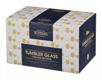 Набор стаканов для виски из 6 шт. &quot;ализэ&quot; 400 мл.высота=9,5 см. Crystalite Bohemia (669-001)