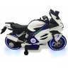 Детский электромотоцикл Ducati (12V, EVA, ручка газа, спидометр) (FT-921-WHITE)