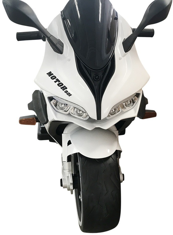 Детский электромотоцикл Ducati (12V, EVA, ручка газа, спидометр) (FT-921-WHITE)